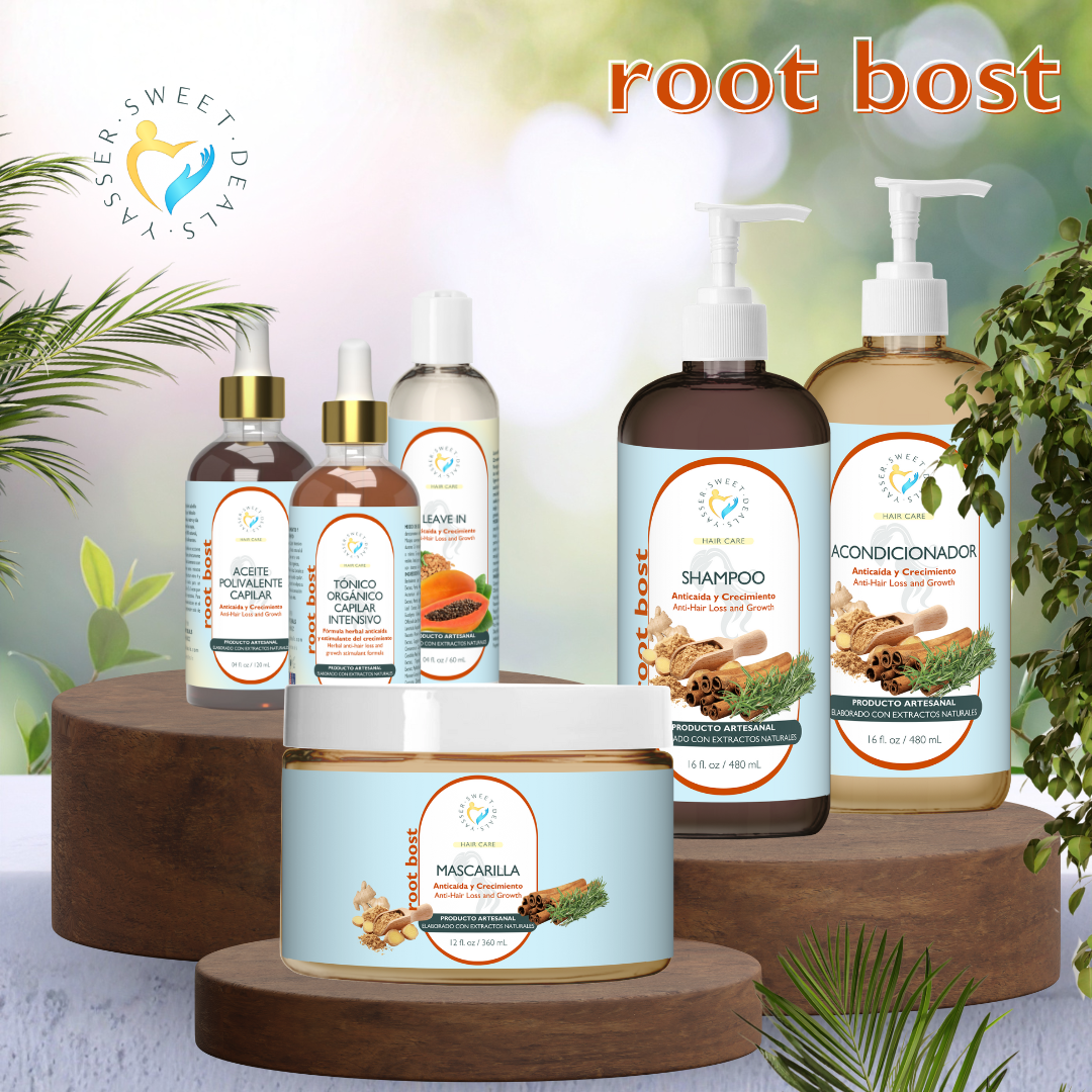 Root Bost - Combo Completo Anticaída y Crecimiento Grande