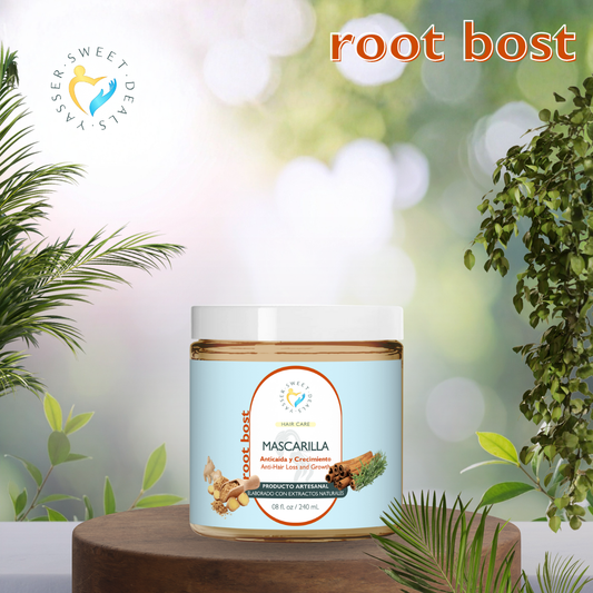 Root Bost - Mascarilla Hidratante Anticaída y Crecimiento
