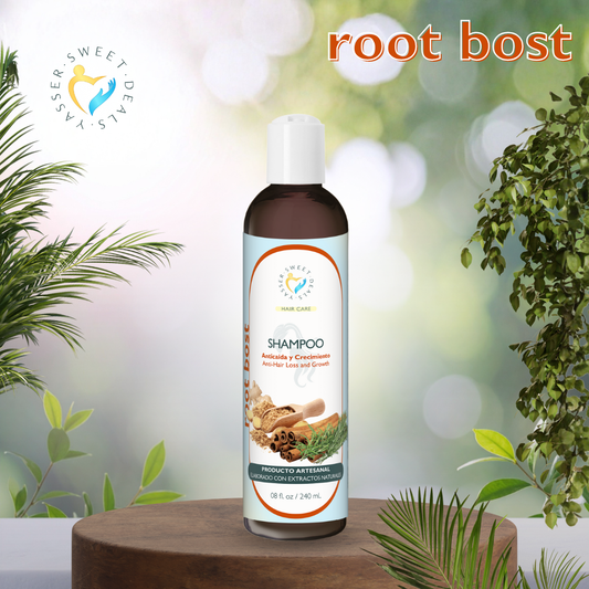 Root Bost - Shampoo Anticaída y Crecimiento