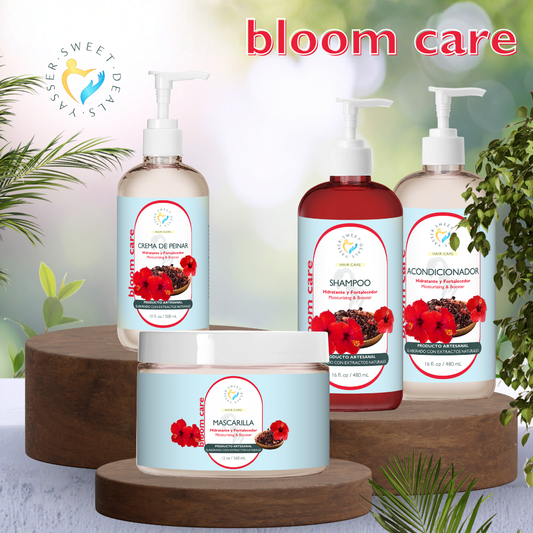 Bloom Care - Combo Completo Fortalecedor e Hidratante