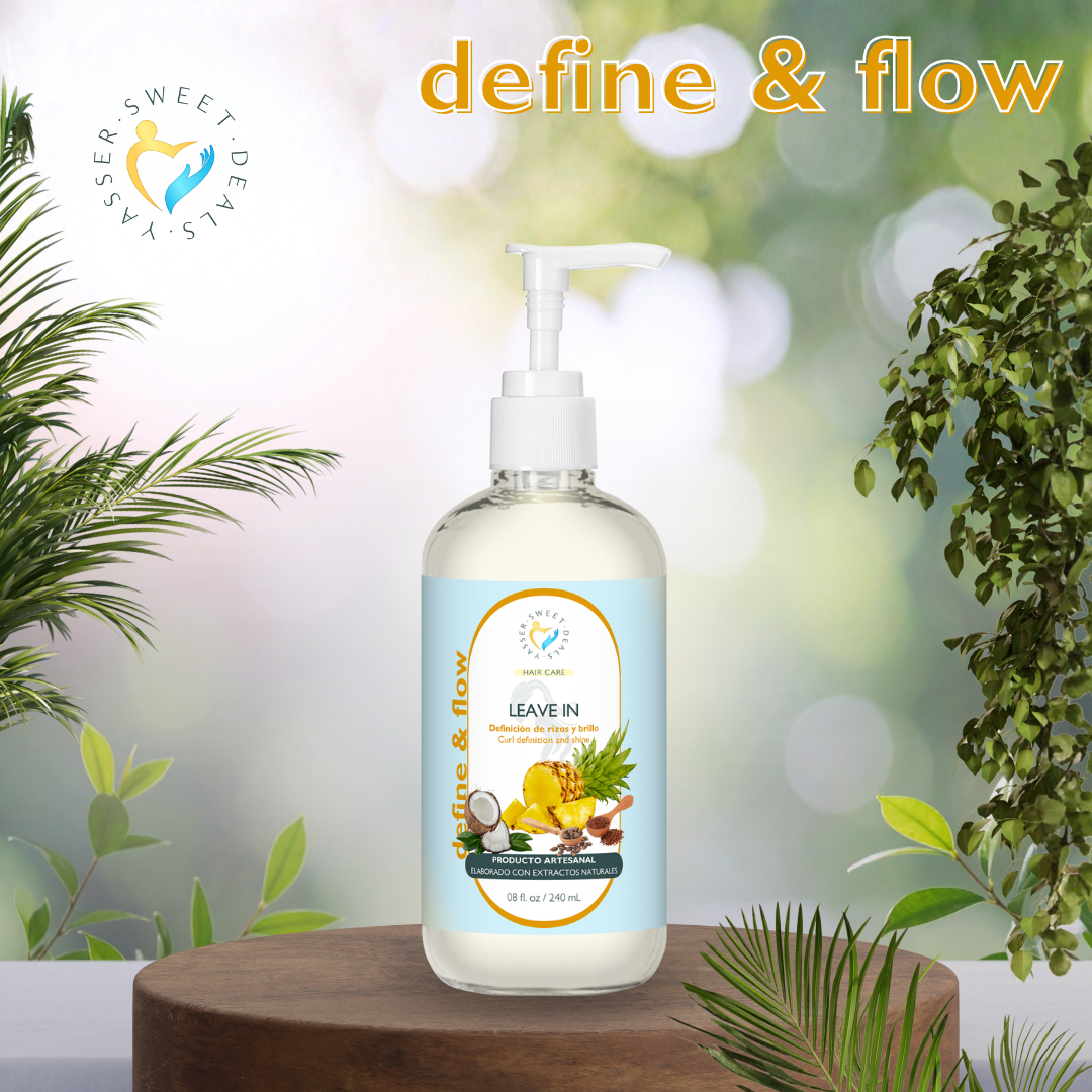 Define & Flow - Leave-In Definición de rizos y brillo