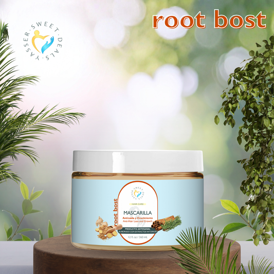 Root Bost - Mascarilla Hidratante Anticaída y Crecimiento